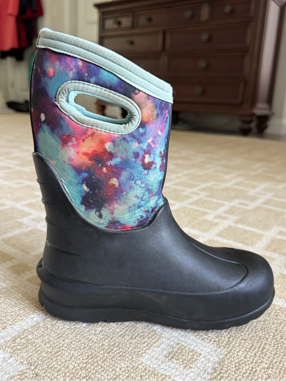 BOGS Neo-Classic Waterproof Insulated Winter Snow Boots Galaxy Kids Size 2 - Picture 5 of 12